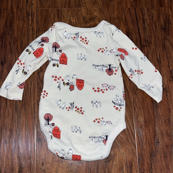 Baby Cat & Jack Farm Onesie - Picture 3 of 3